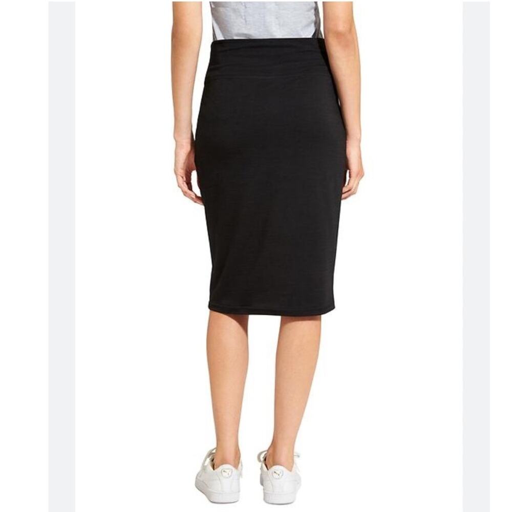 Athleta High Rise Tube Black Pencil Skirt